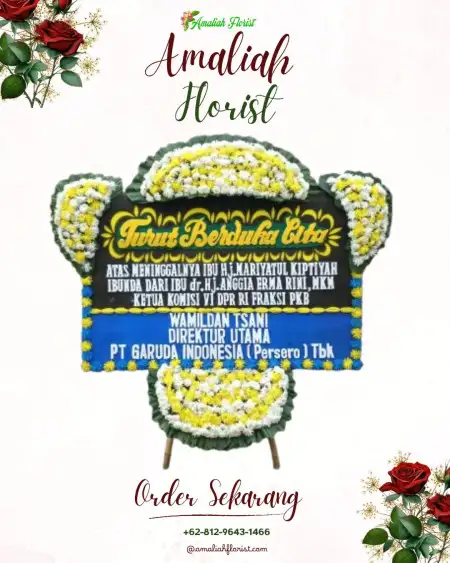 Papan Bunga Duka Brebes